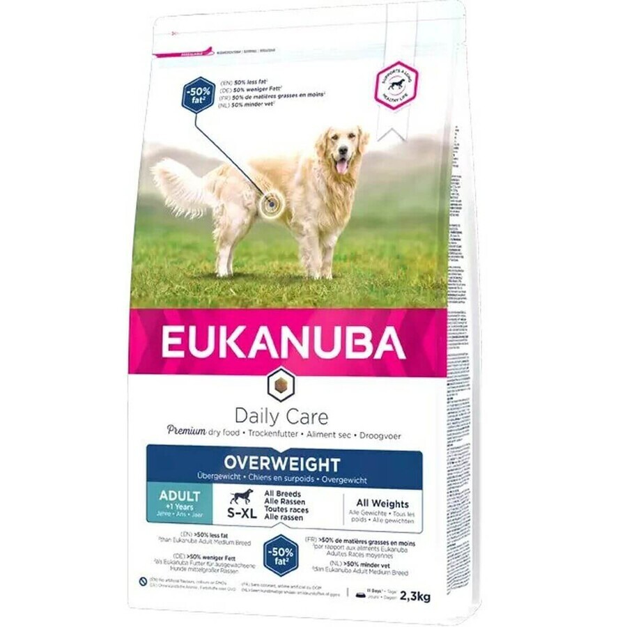 Nutreț Eukanuba Daily Care Adult supraponderal Pui Curcan 12 kg