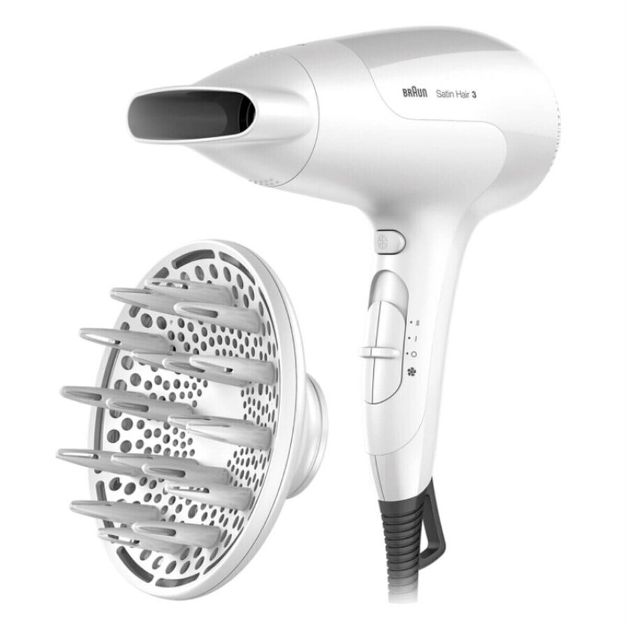Acquista Phon Braun 3 HD 385 Bianco 2000 W Phon Braun 3 HD 385 Bianco 2000 W