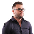 Monture de Lunettes Unisexe Lozza VL4123 45BLKM Monture de Lunettes Unisexe Lozza VL4123 45BLKM