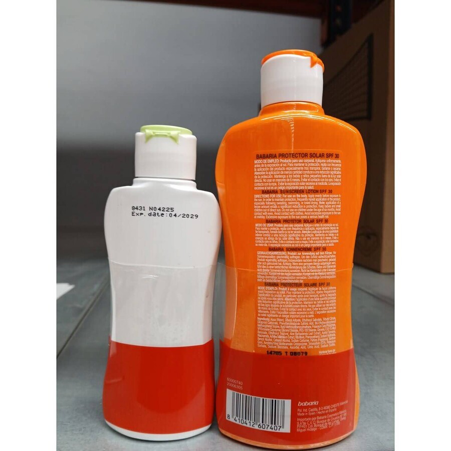 Crema Solare Per Bambini Babaria Spf 30 100 ml Aloe Vera