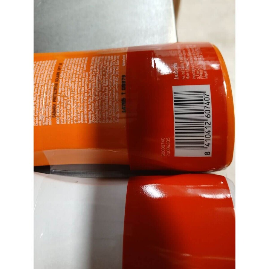 Crema Solare Per Bambini Babaria Spf 30 100 ml Aloe Vera