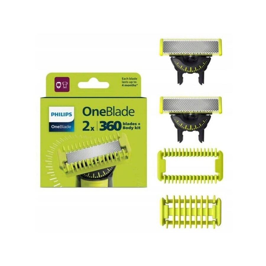 Borstel vervanger Philips QP624/50 (2 Stuks)