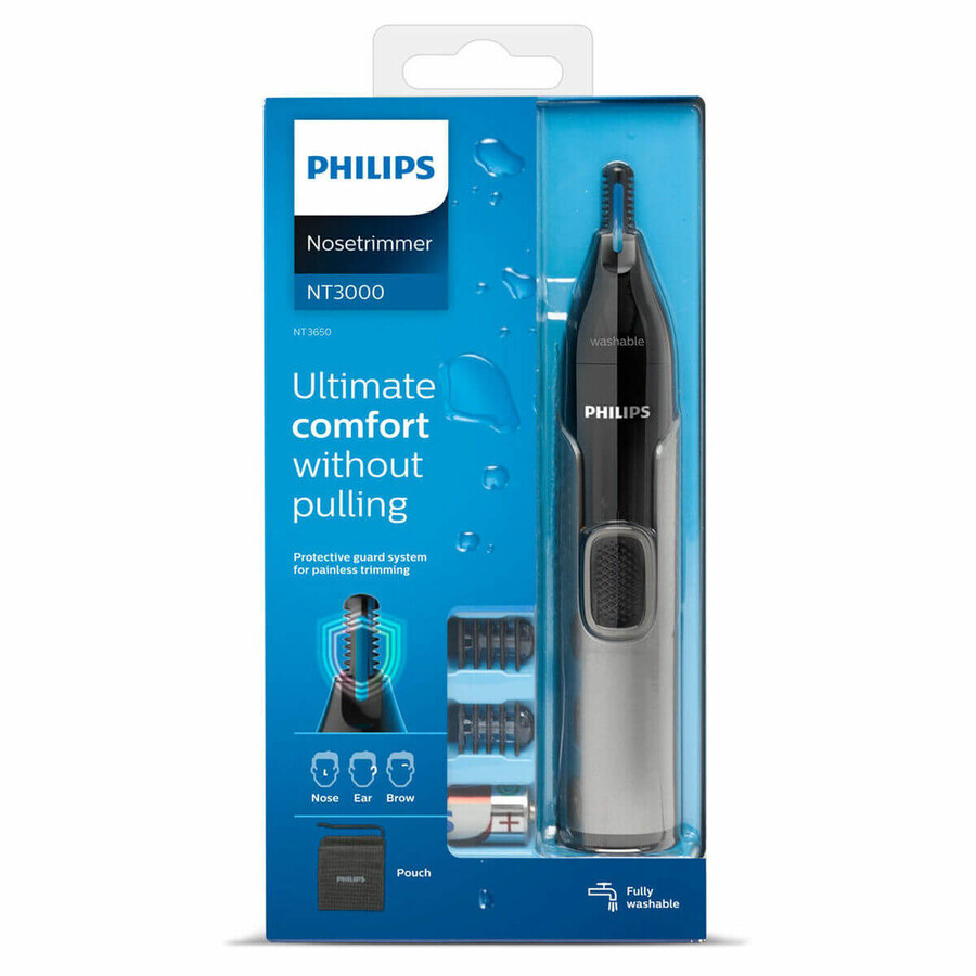 Aparat pentru Tuns Părul din Nas și Urechi Philips NT3650/16