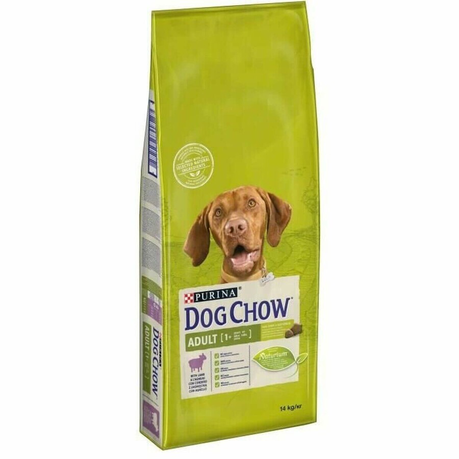 Nutreț Purina DOG CHOW Adult Adult Carne de oaie 14 Kg