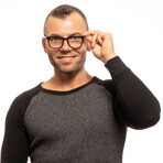 Ramă de Ochelari Bărbați Lozza VL4136 510BLK