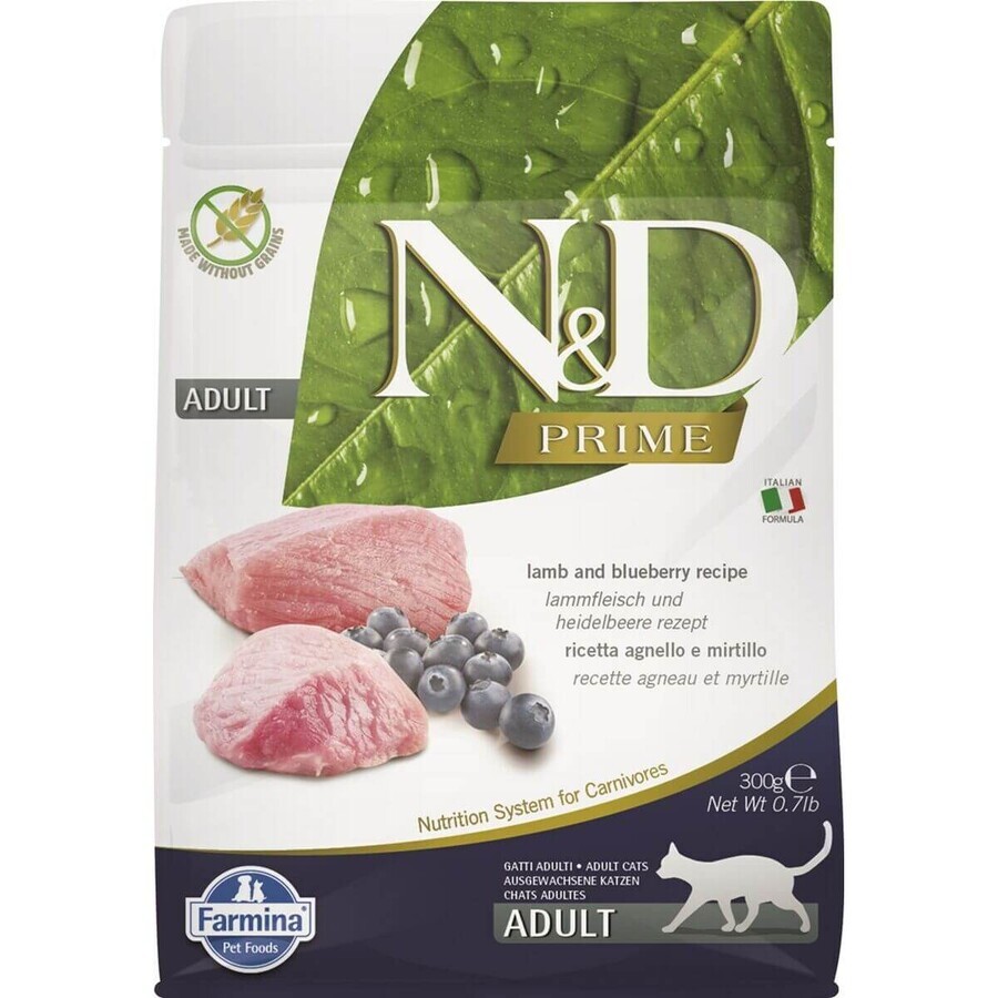 Buy Cat food Farmina N&D Adult Blueberry Lamb 300 g Cat food Farmina N&D Adult Blueberry Lamb 300 g