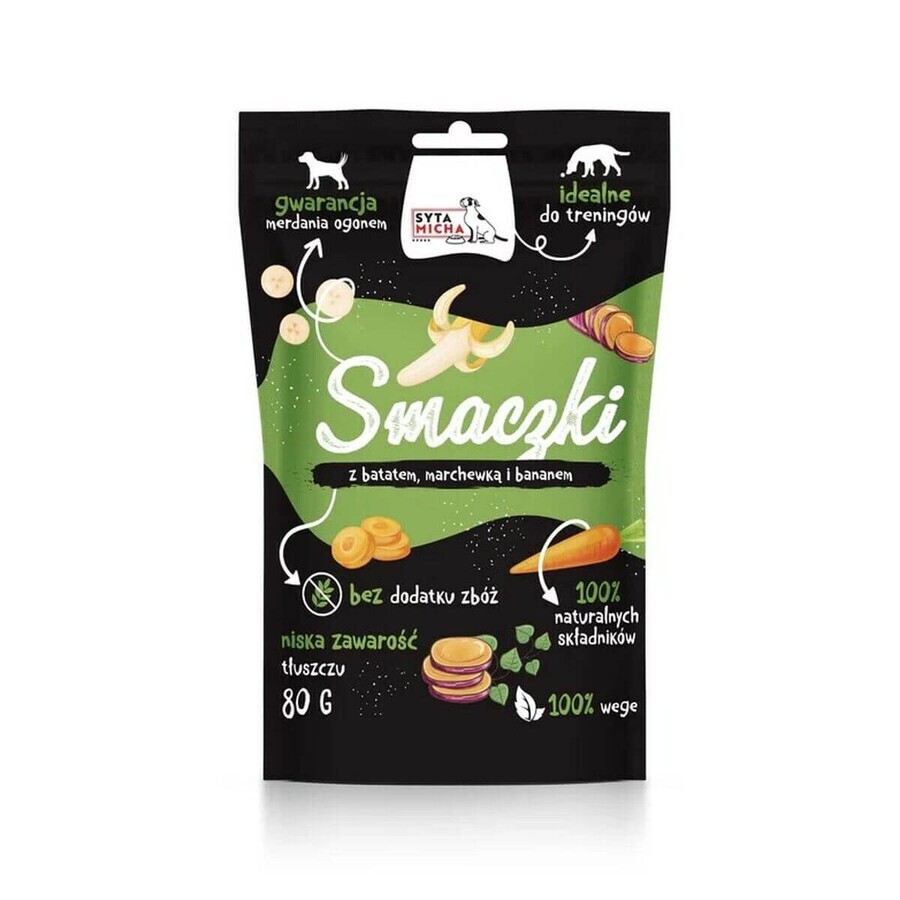 Snack pour chiens SYTA MICHA Légumes 80 g