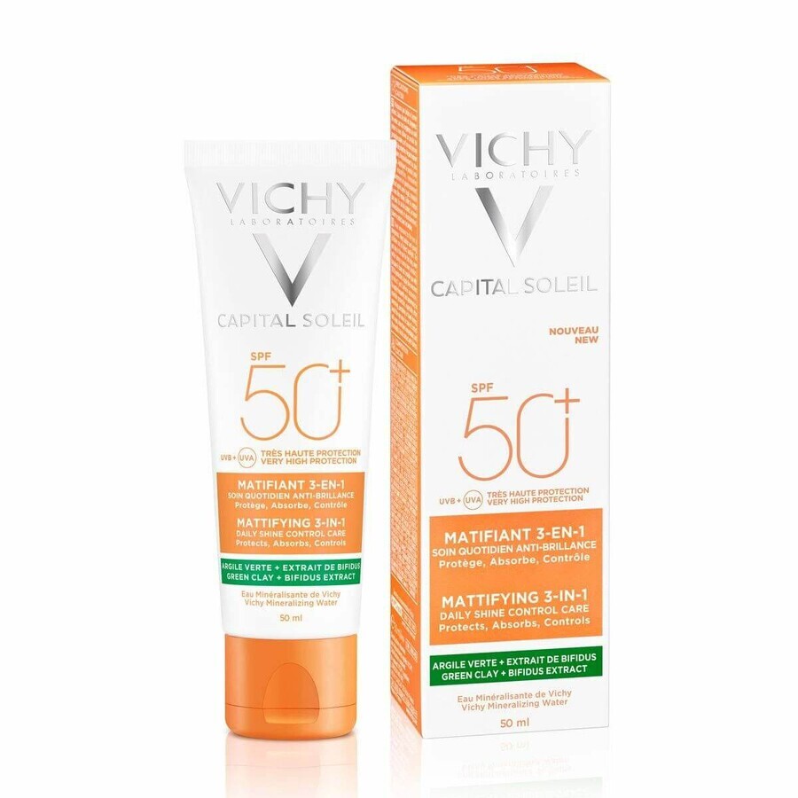 Shop Gesichtscreme Vichy Capital Soleil Empfindliche Haut 50 ml Spf 50 SPF 50+ Gesichtscreme Vichy Capital Soleil Empfindliche Haut 50 ml Spf 50 SPF 50+