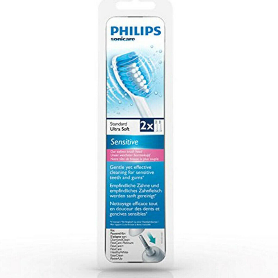 Ersatz für Elektrozahnbürste Philips HX6052/10 (2 pcs) Weiß 2 Stück Ersatz für Elektrozahnbürste Philips HX6052/10 (2 pcs) Weiß 2 Stück
