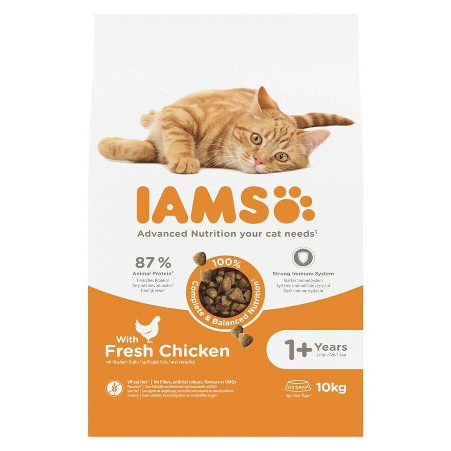 Mâncare pentru pisici IAMS Advanced Nutrition Pui 10 kg