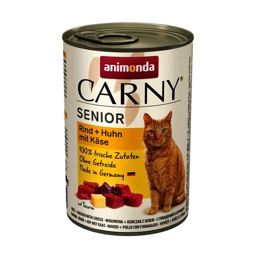 Acquista Cibo per gatti Animonda Carny Pollo Formaggio Carne di vitello 400 g Cibo per gatti Animonda Carny Pollo Formaggio Carne di vitello 400 g