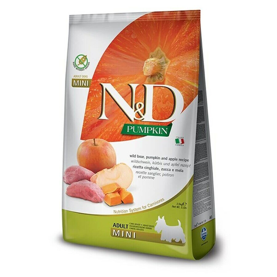 Comprar Nutreț Farmina N&D Adult Măr Vițel Dovleac Laukinis šernas 800 g Nutreț Farmina N&D Adult Măr Vițel Dovleac Laukinis šernas 800 g