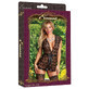 Lace Underwear Set Exposed Black (S/M)