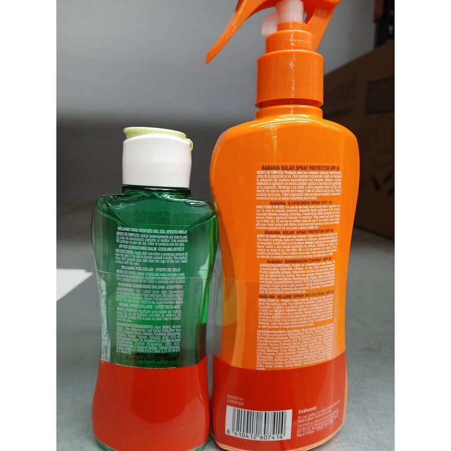 Spray Protecteur Solaire Babaria Spf 50 100 ml Aloe Vera Spray Protecteur Solaire Babaria Spf 50 100 ml Aloe Vera