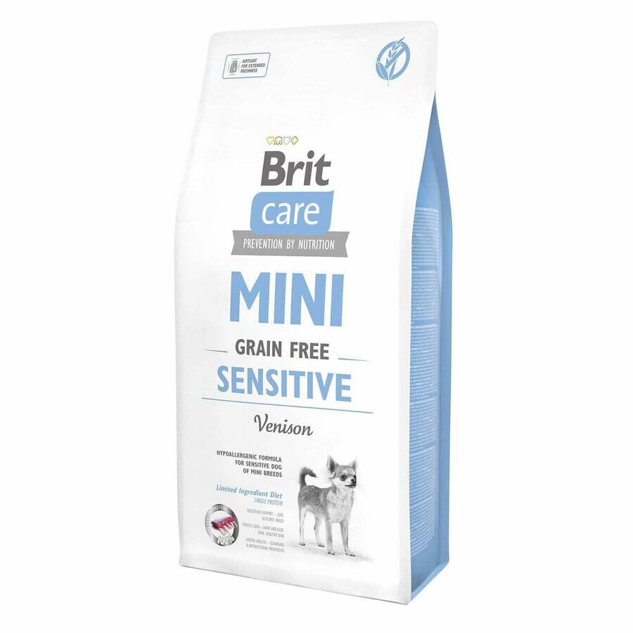 Winkel op Voer Brit Care Mini Sensitive Venison Volwassen Kalfsvlees Wild zwijn 7 kg Voer Brit Care Mini Sensitive Venison Volwassen Kalfsvlees Wild zwijn 7 kg