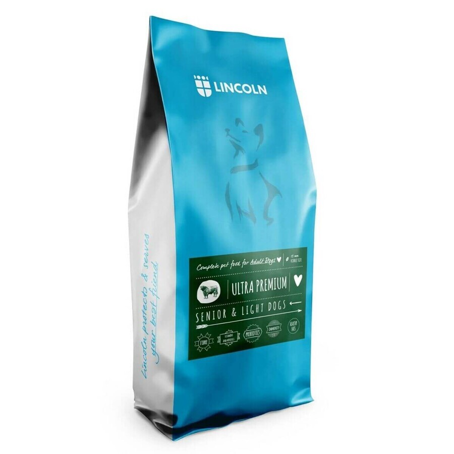 mangime Lincoln Senior Beef Carne di vitello 12 kg