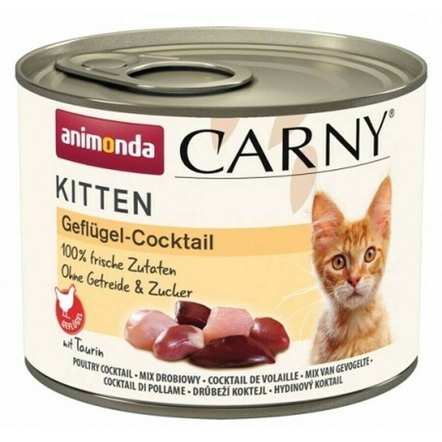 Winkel op Kattenvoer Animonda Carny Kitten Vogels 200 g Kattenvoer Animonda Carny Kitten Vogels 200 g