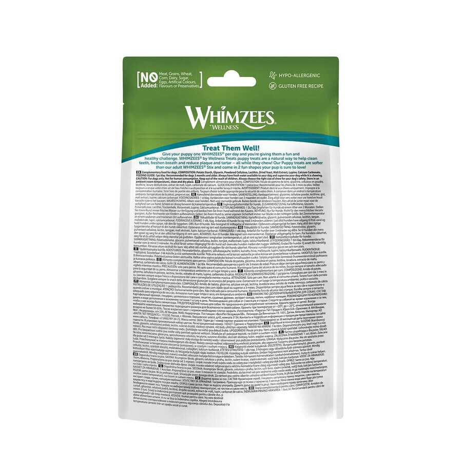 Snack per Cani Whimzees Puppy XS/S