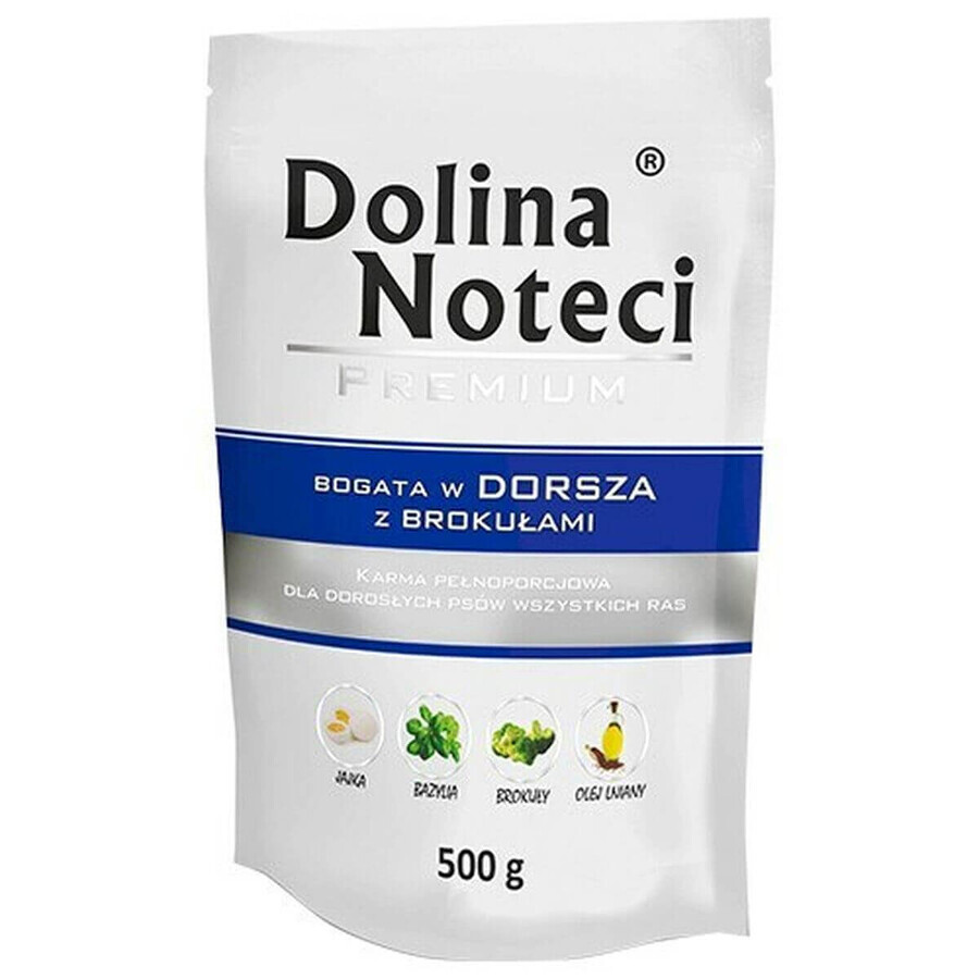 Cumpără Hrană umedă Dolina Noteci Premium Vițel Cod Porc Brocoli 500 g Hrană umedă Dolina Noteci Premium Vițel Cod Porc Brocoli 500 g