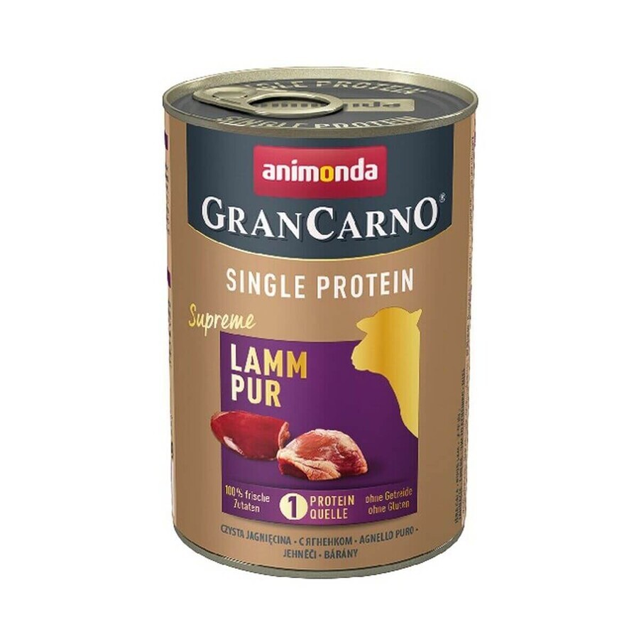 Hrană umedă Animonda GranCarno Carne de oaie 400 g