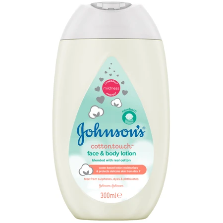 Loción facial y corporal Cottontouch, 300 ml, Johnson Baby