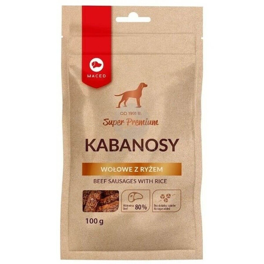 Buy Dog Snack Maced Veal Rice 100 g Dog Snack Maced Veal Rice 100 g