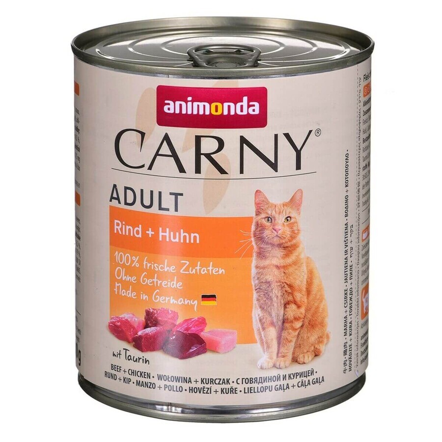Buy Cat food Animonda Carny Chicken Veal 800 g Cat food Animonda Carny Chicken Veal 800 g
