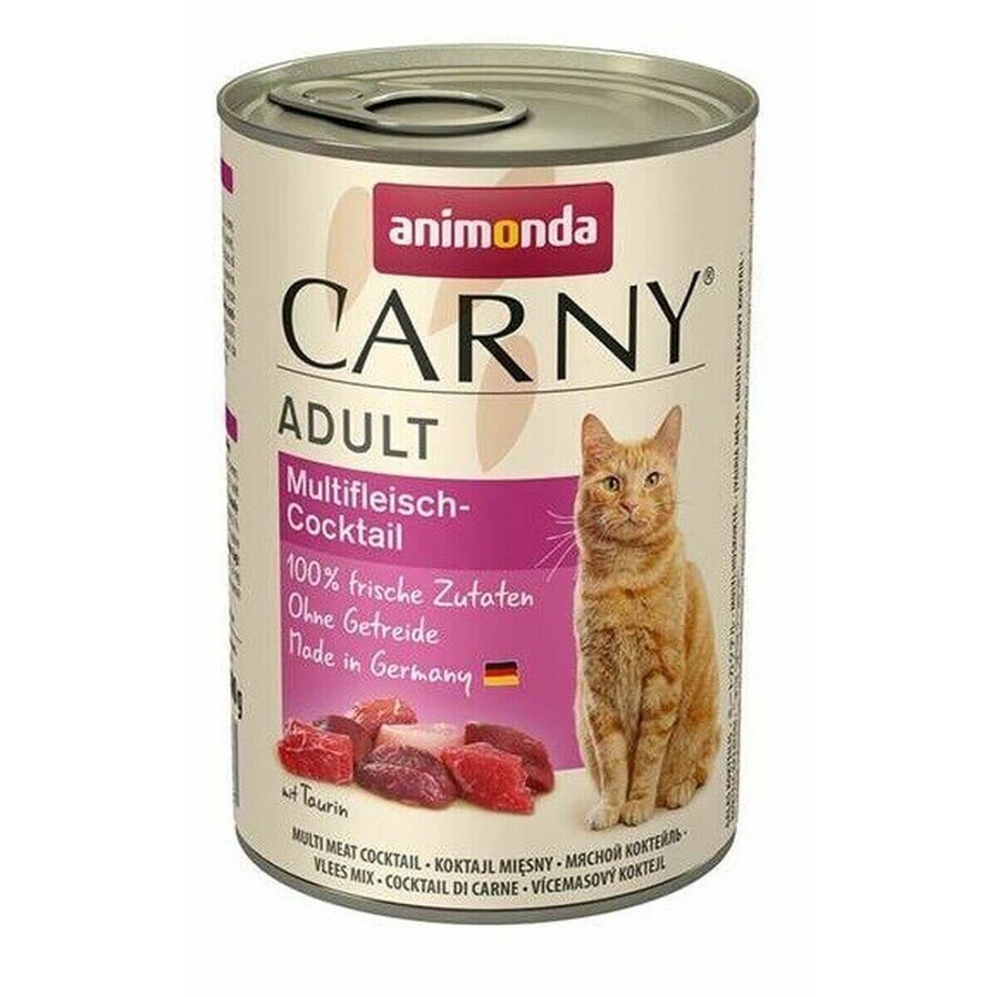 Buy Cat food Animonda Carny Chicken Veal Wild Boar 400 g Cat food Animonda Carny Chicken Veal Wild Boar 400 g