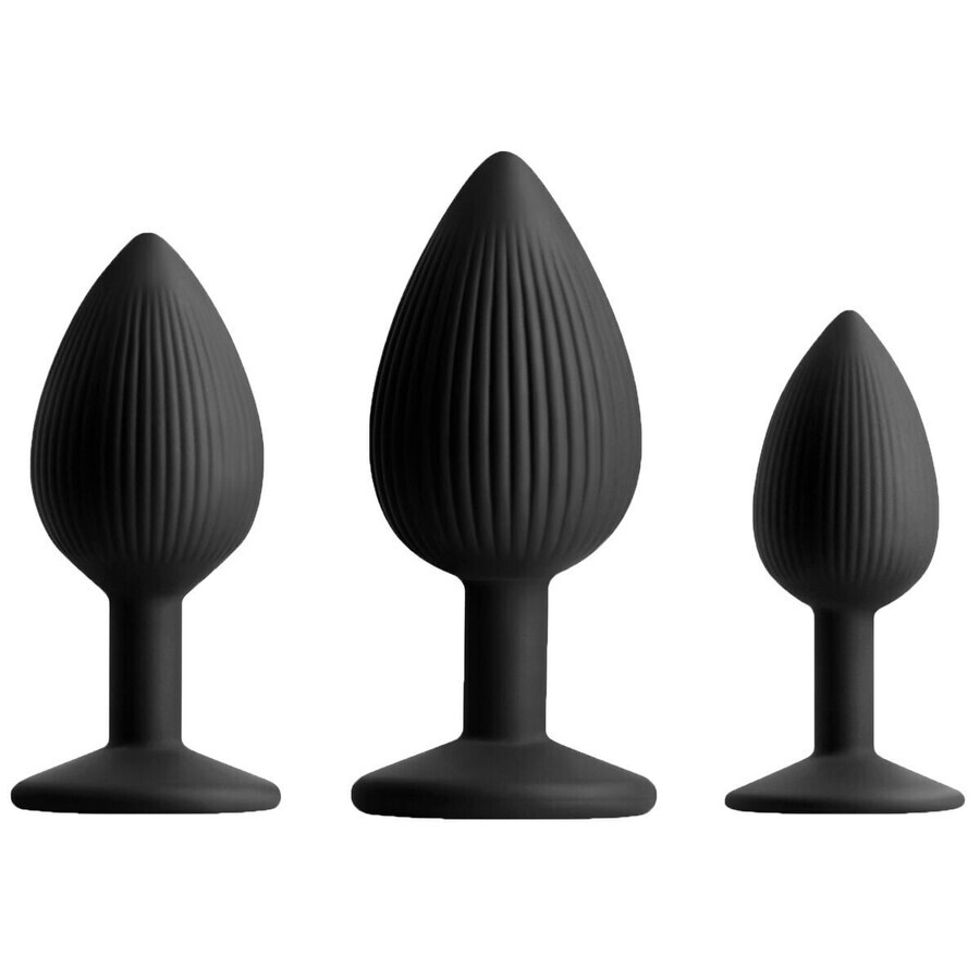 Analplug NS Novelties Renegade Schwarz (8,9 cm)