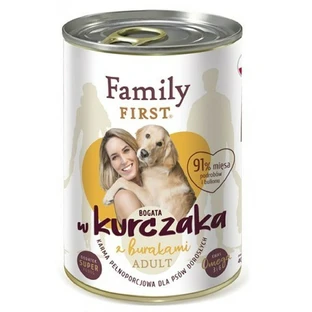 Family First FF-19036 Pollo húmedo 400 g