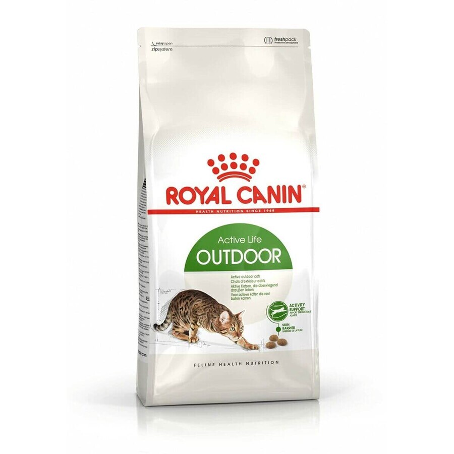 Mâncare pentru pisici Royal Canin Active Life Outdoor Adult Păsări 4 Kg