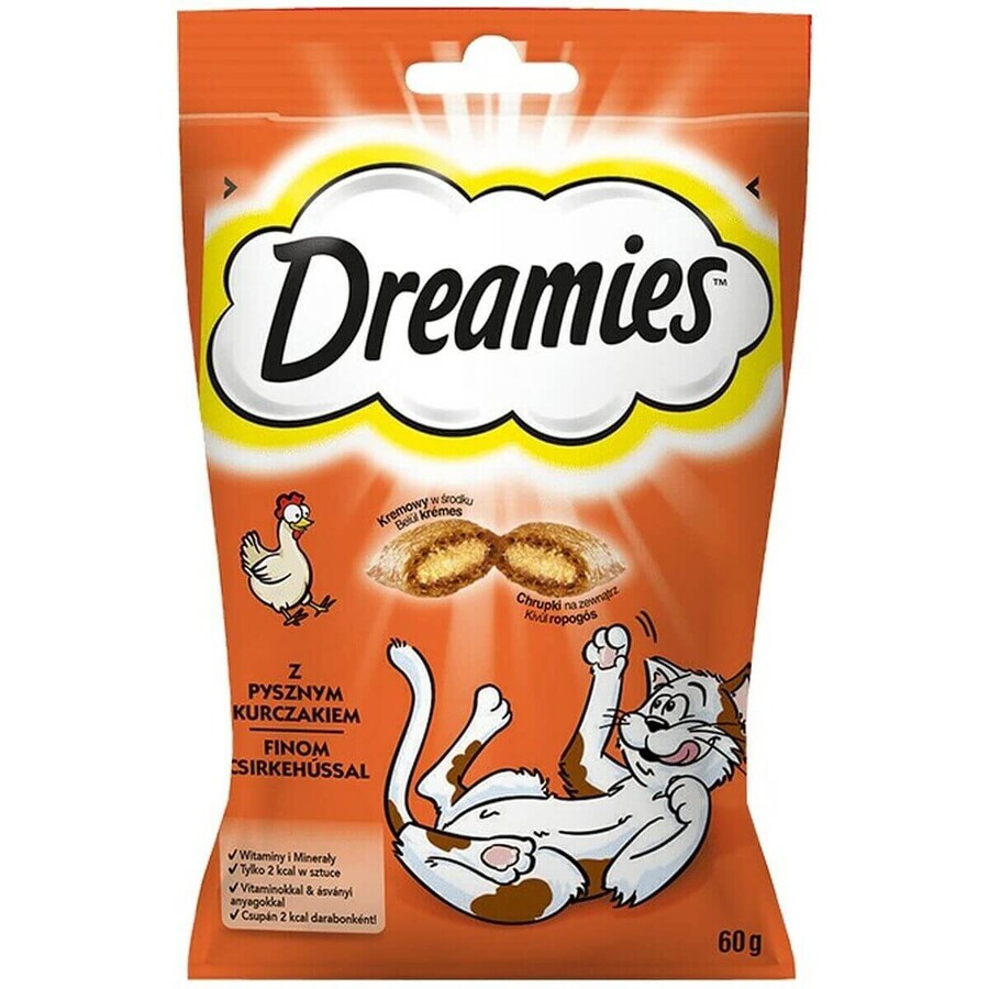 Buy Snack for Cats Dreamies Sweets Chicken Beef 60 L 60 g Snack for Cats Dreamies Sweets Chicken Beef 60 L 60 g