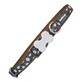 Dog collar Red Dingo Blue Brown Spots (1,5 x 24-36 cm)