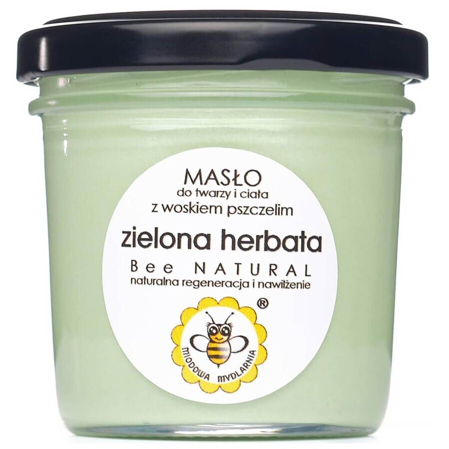 Honey Soap House Green Tea Face and Body Butter, 65 g