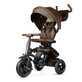 Rito deluxe opvouwbare driewieler, 10 maanden+, Bruin, Qplay
