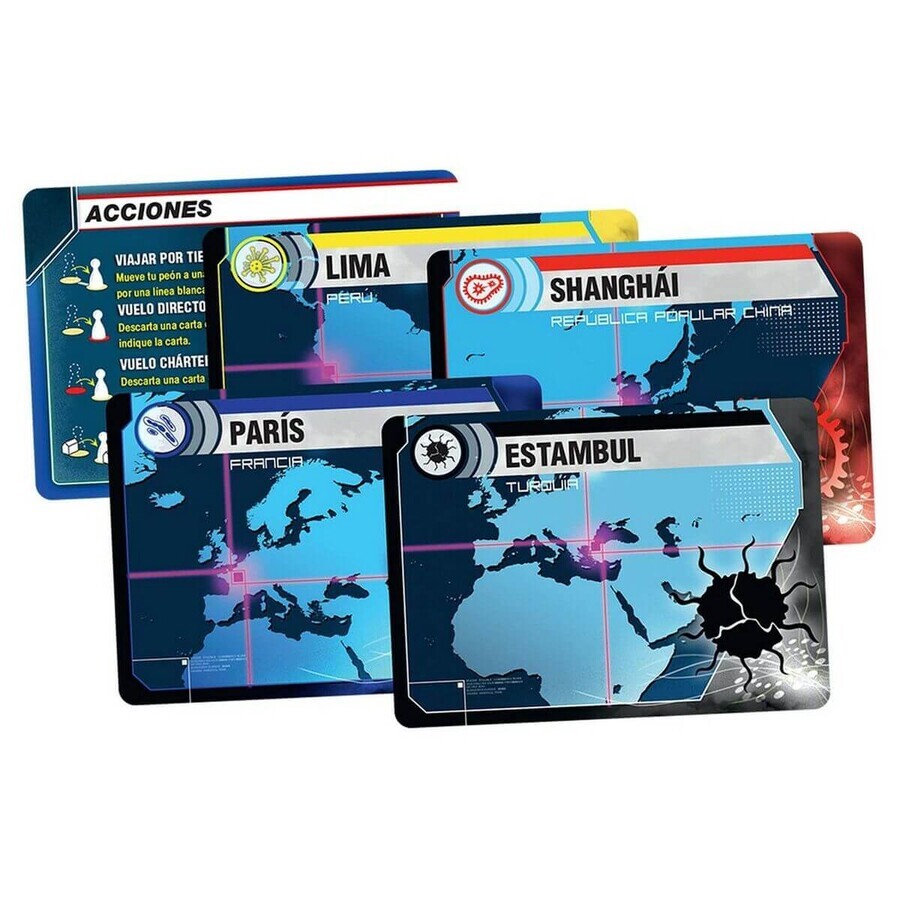 Bordspel Pandemic Asmodee ZM7101ES (ES)