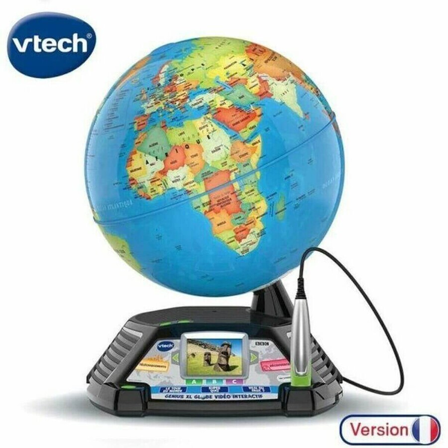 Acquista Globo Terrestre Interattivo Vtech GENIUS XL Multicolore Plastica Globo Terrestre Interattivo Vtech GENIUS XL Multicolore Plastica
