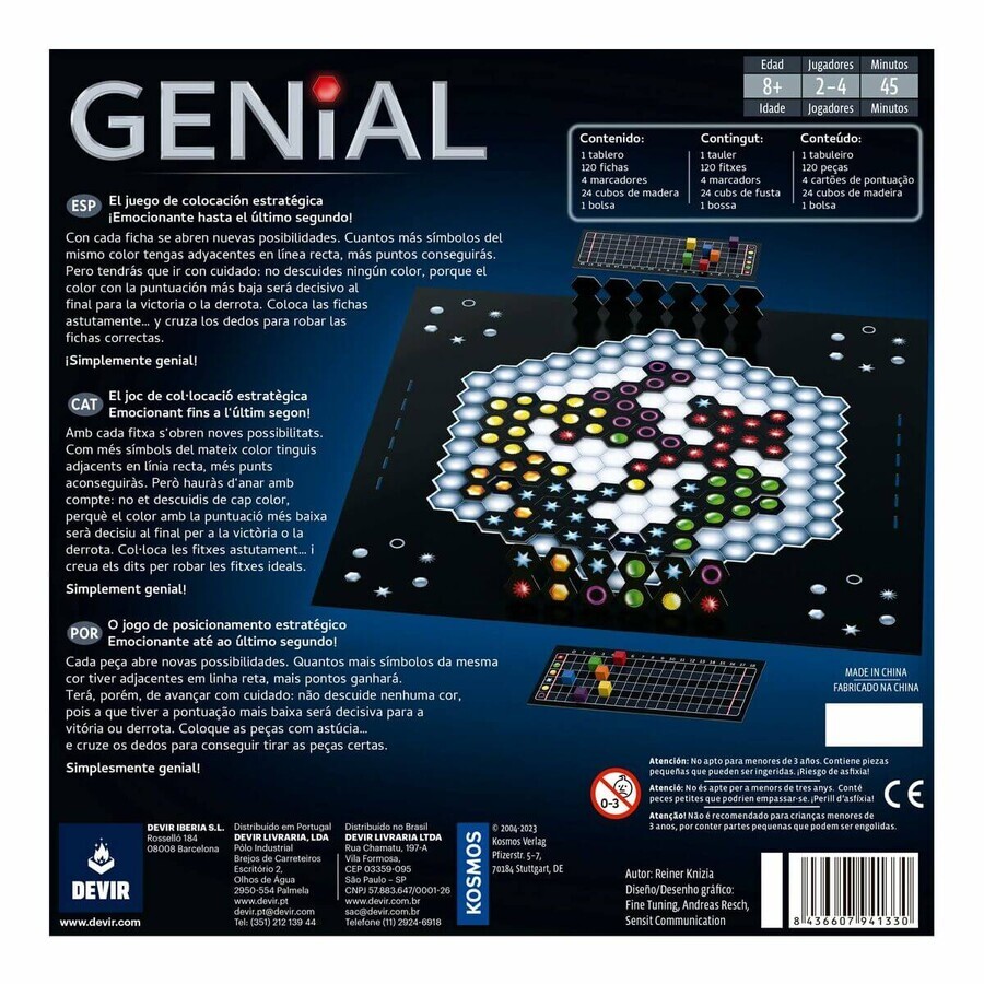 Gioco da Tavolo Devir BGGENITR Gioco da Tavolo Devir BGGENITR