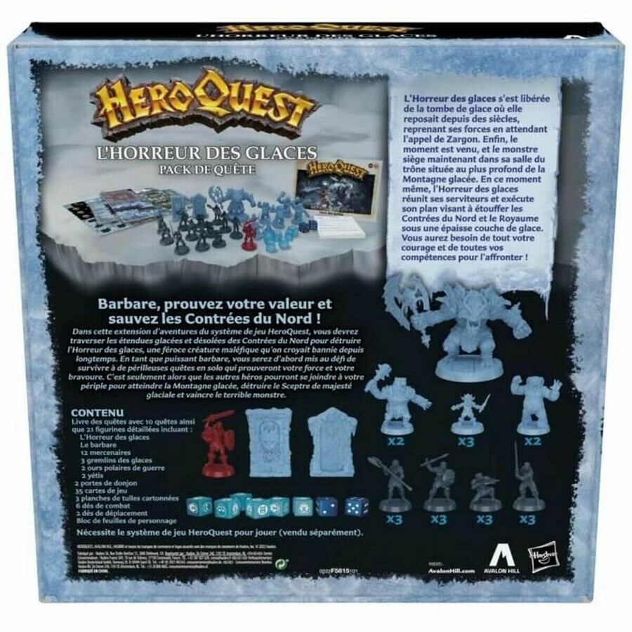 Board game Hasbro Hero Quest Board game Hasbro Hero Quest
