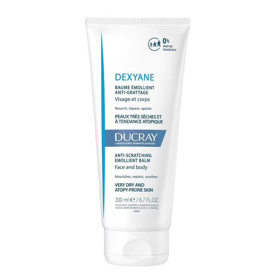 Ducray Dexyane Emollient lindernde Lotion gegen Juckreiz, 200 ml