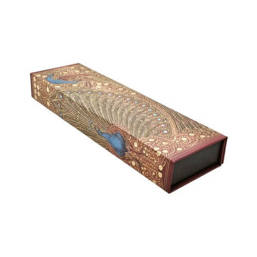 Paperblanks Hafiz s Peacocks pencil case, Sangorski amp; Sutcliffe