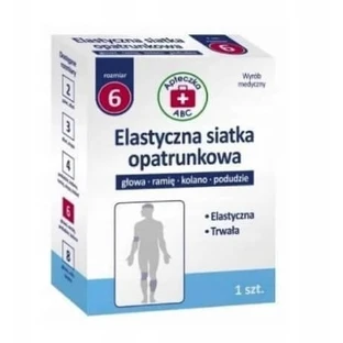 Verbanddoos ABC elastisch verband net maat 6 hoofd, arm, schenkel, knie, , 1 stuk