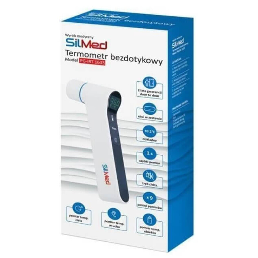 Winkel op SilMed Voorhoofd- en Oorthermometer PG-IRT1603, 1 stuk SilMed Voorhoofd- en Oorthermometer PG-IRT1603, 1 stuk