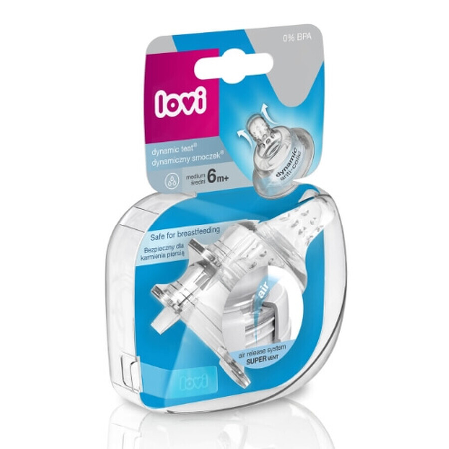 Lovi dynamic-medium pacifier 18/751 1 pack (2 pieces)