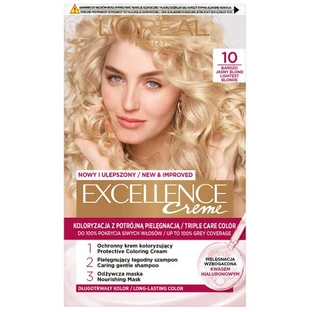 L Oreal Paris Excellence Creme Haarfarbe 10 Sehr helles Blond