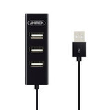 Unitek, Hub 4x USB 2.0, Y-2140, Încărcare telefon, negru