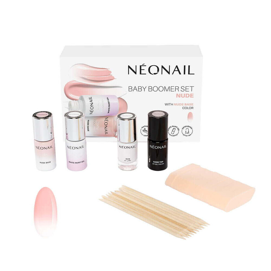 NeoNail Baby Boomer Nude Manicure Set