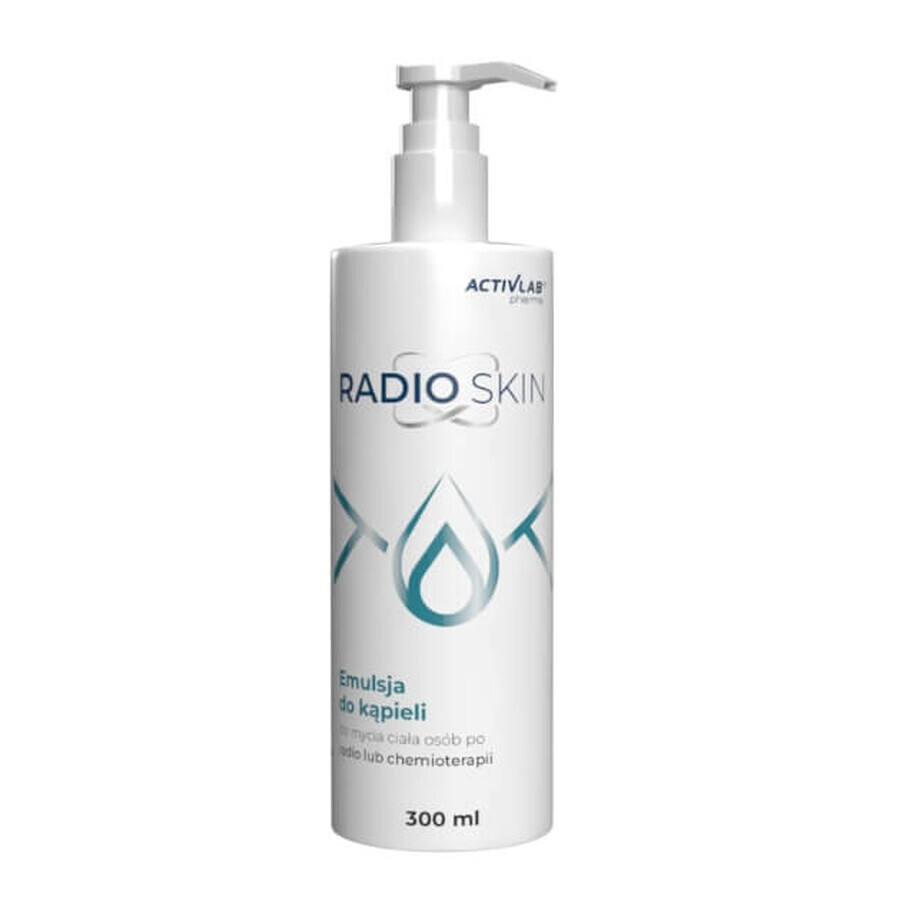 Radioskin Bath Emulsion for people after radio or chemotherapy, 300 ml