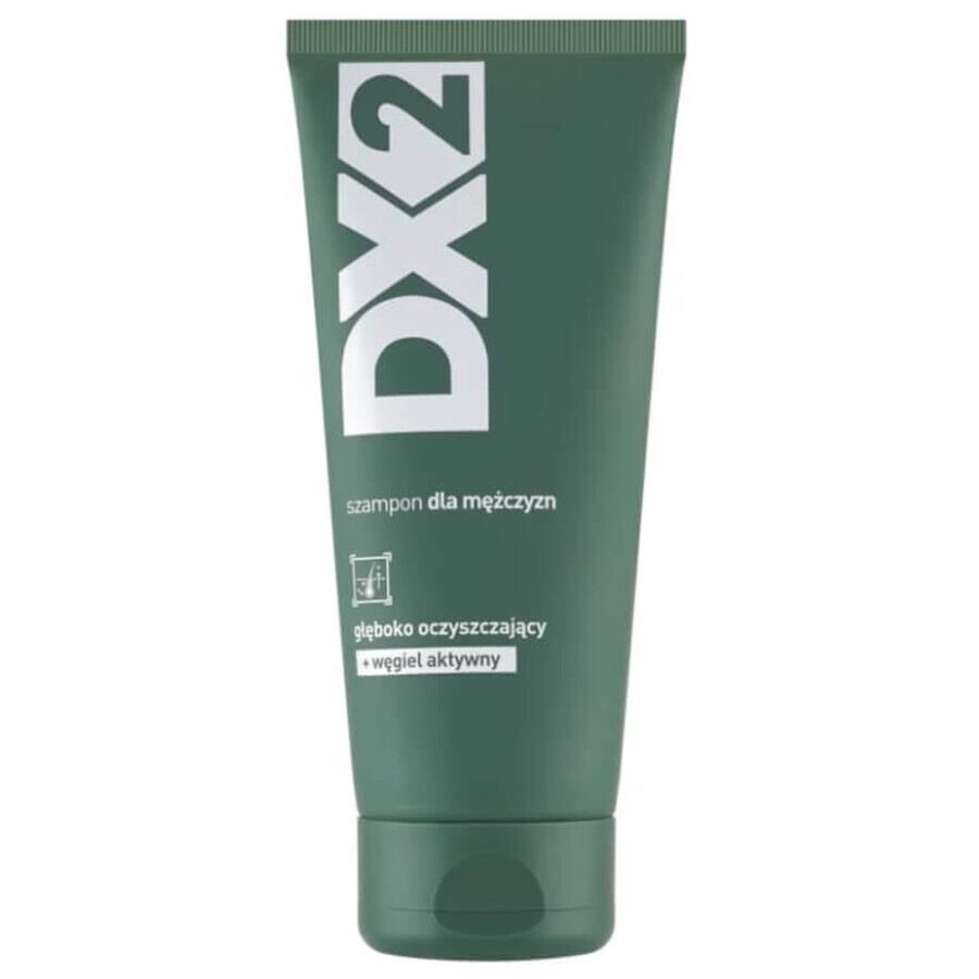 DX2 Shampoo detergente profondo per uomo, 150 ml