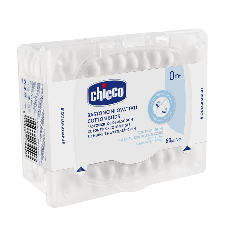 Buy Chicco Ear Sticks 0m+, 60 pieces Chicco Ear Sticks 0m+, 60 pieces